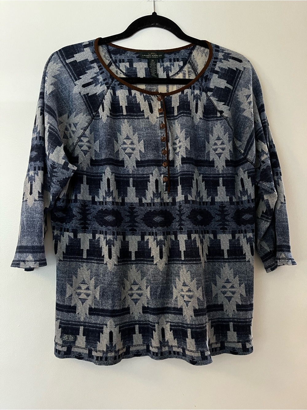 Ralph Lauren | Aztec Button Front Shirt